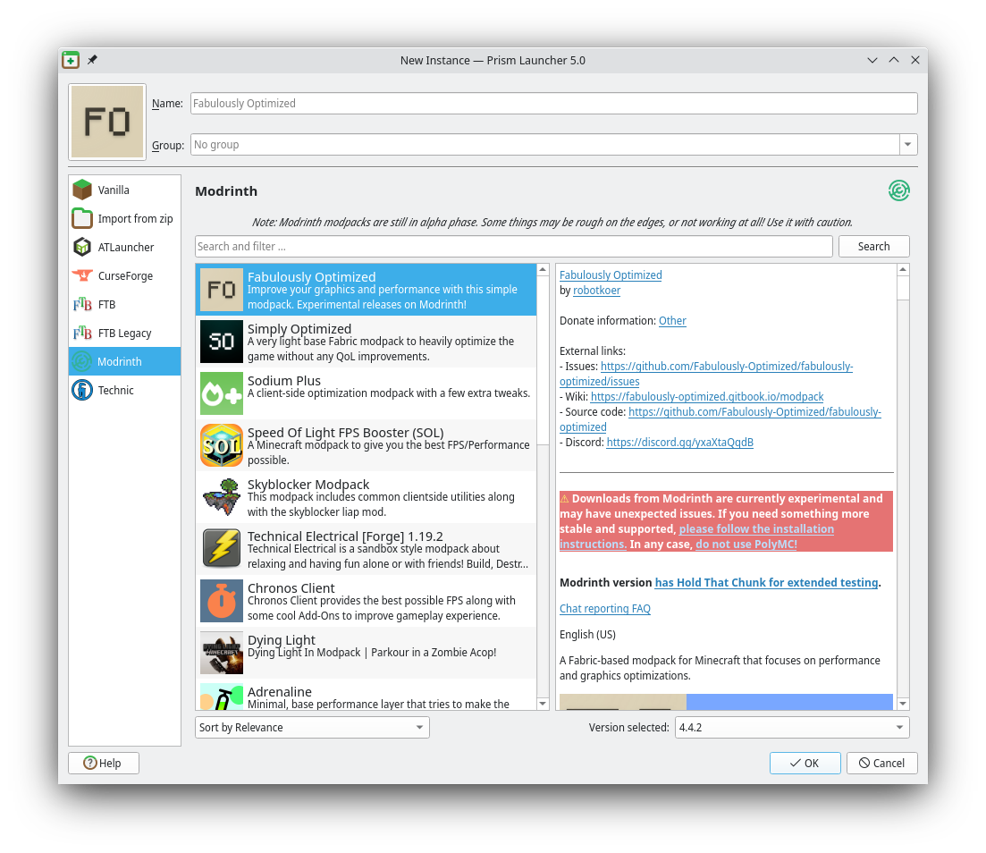 Modpack Installer
